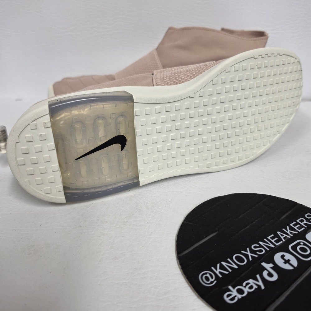 Nike Air Fear of God Moc Particle Beige Sneakers AT8086-200 2019 Men's Size 10.5 - Picture 6 of 7